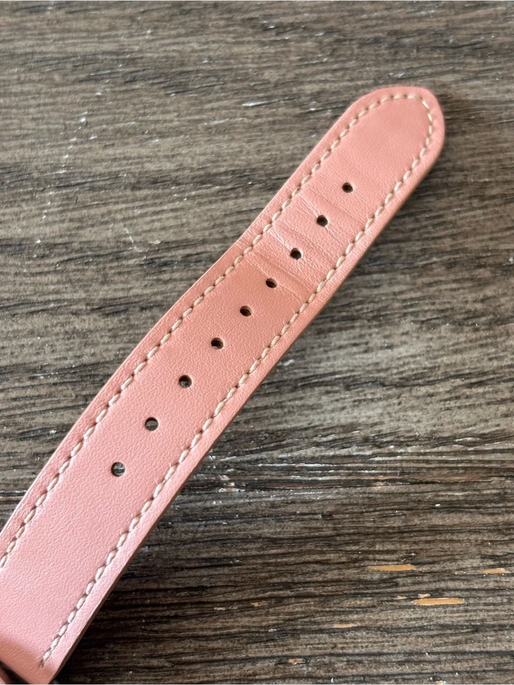 COACH Women's Ruby Quartz Watch - Blush Pink Silver Tone 32mm EUC